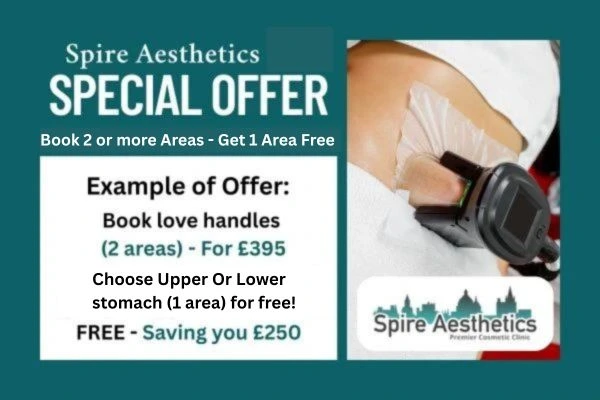 Fat Freezing Promotion Portland Bill from Spire Aesthetics - Book Today!
