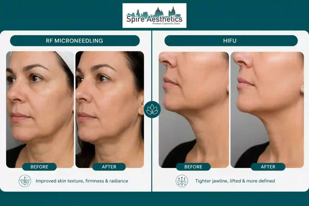 Can RF Microneedling and HIFU Be Combined Portland Bill?
